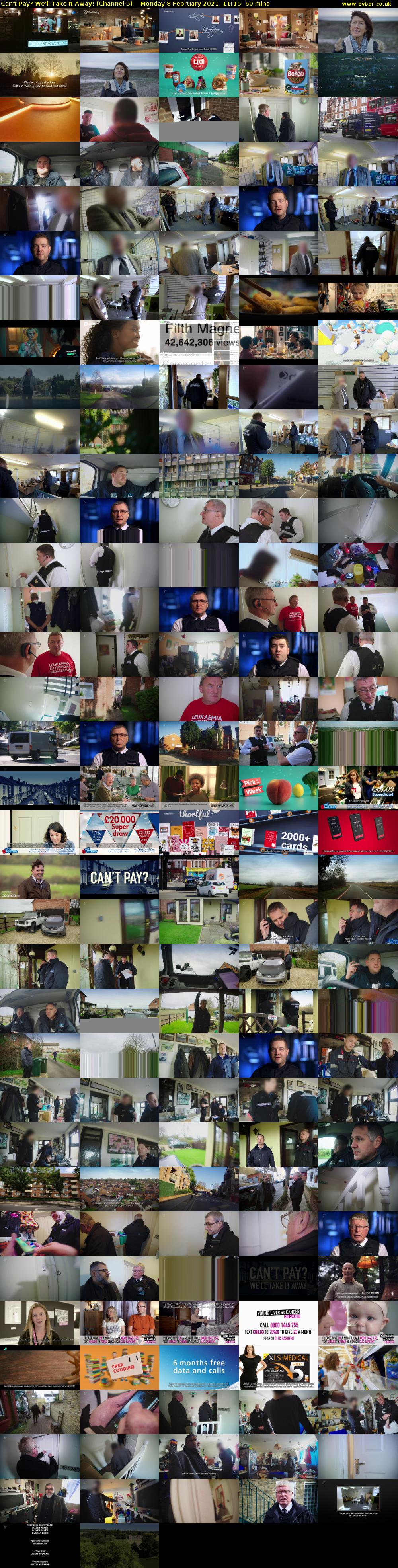 Can't Pay? We'll Take It Away! (Channel 5) Monday 8 February 2021 11:15 - 12:15