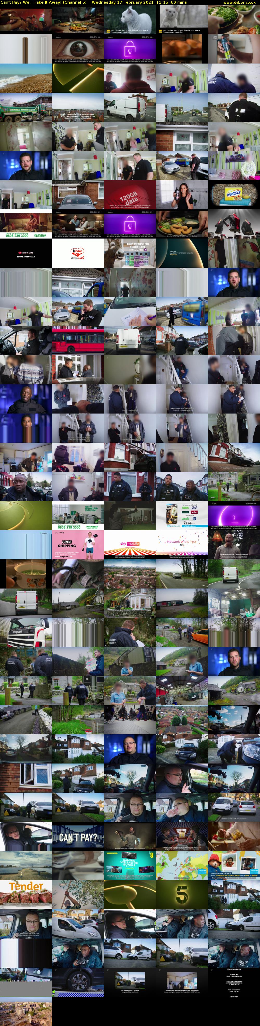 Can't Pay? We'll Take It Away! (Channel 5) Wednesday 17 February 2021 11:15 - 12:15