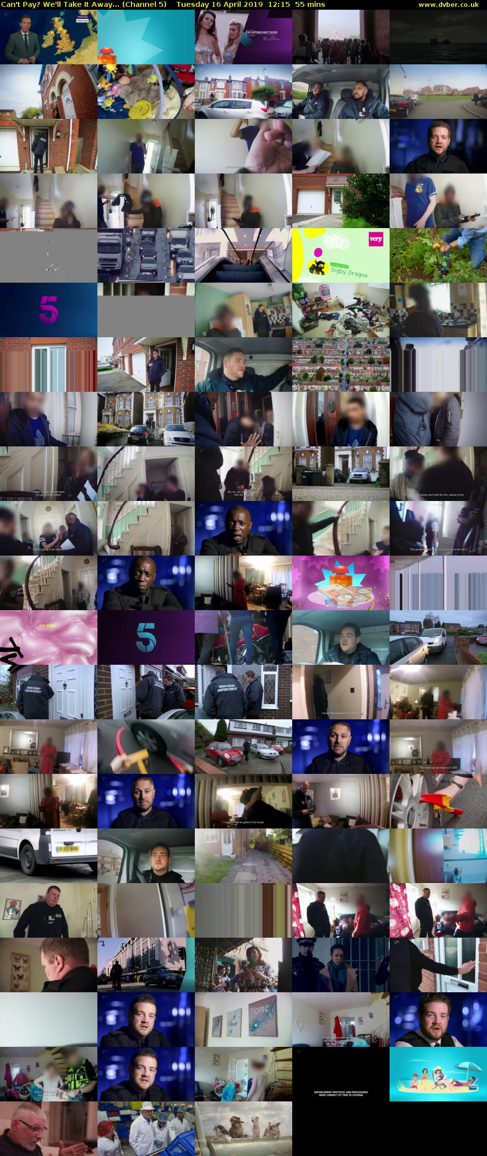 Can't Pay? We'll Take It Away... (Channel 5) Tuesday 16 April 2019 12:15 - 13:10