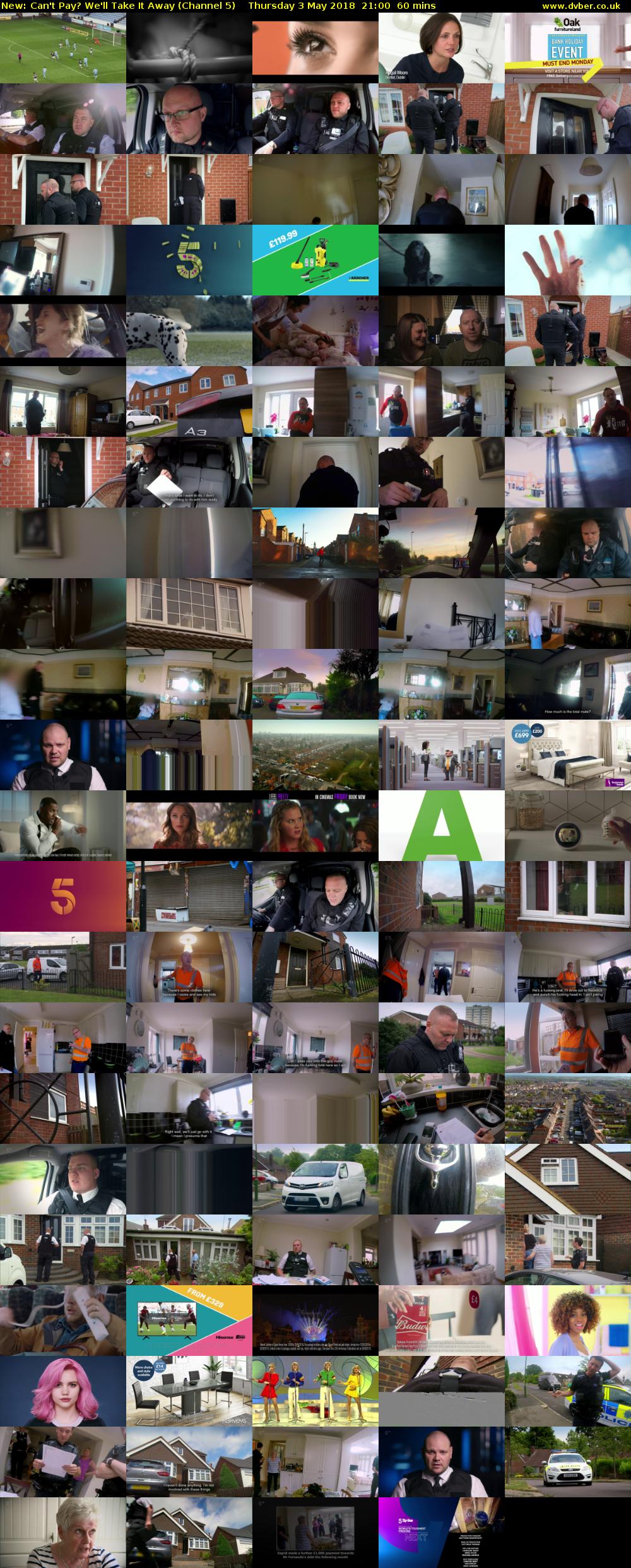 Can't Pay? We'll Take It Away (Channel 5) Thursday 3 May 2018 21:00 - 22:00