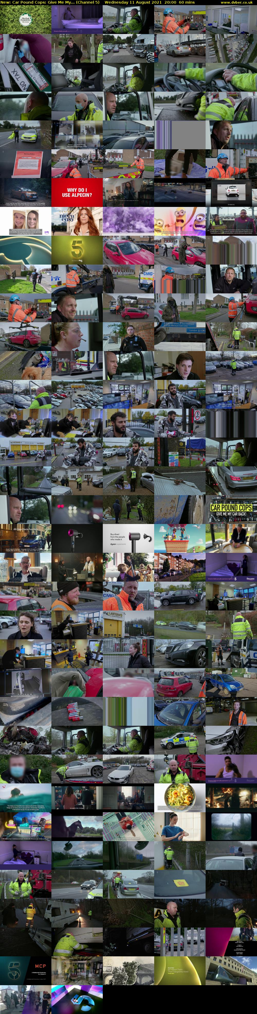 Car Pound Cops: Give Me My... (Channel 5) Wednesday 11 August 2021 20:00 - 21:00