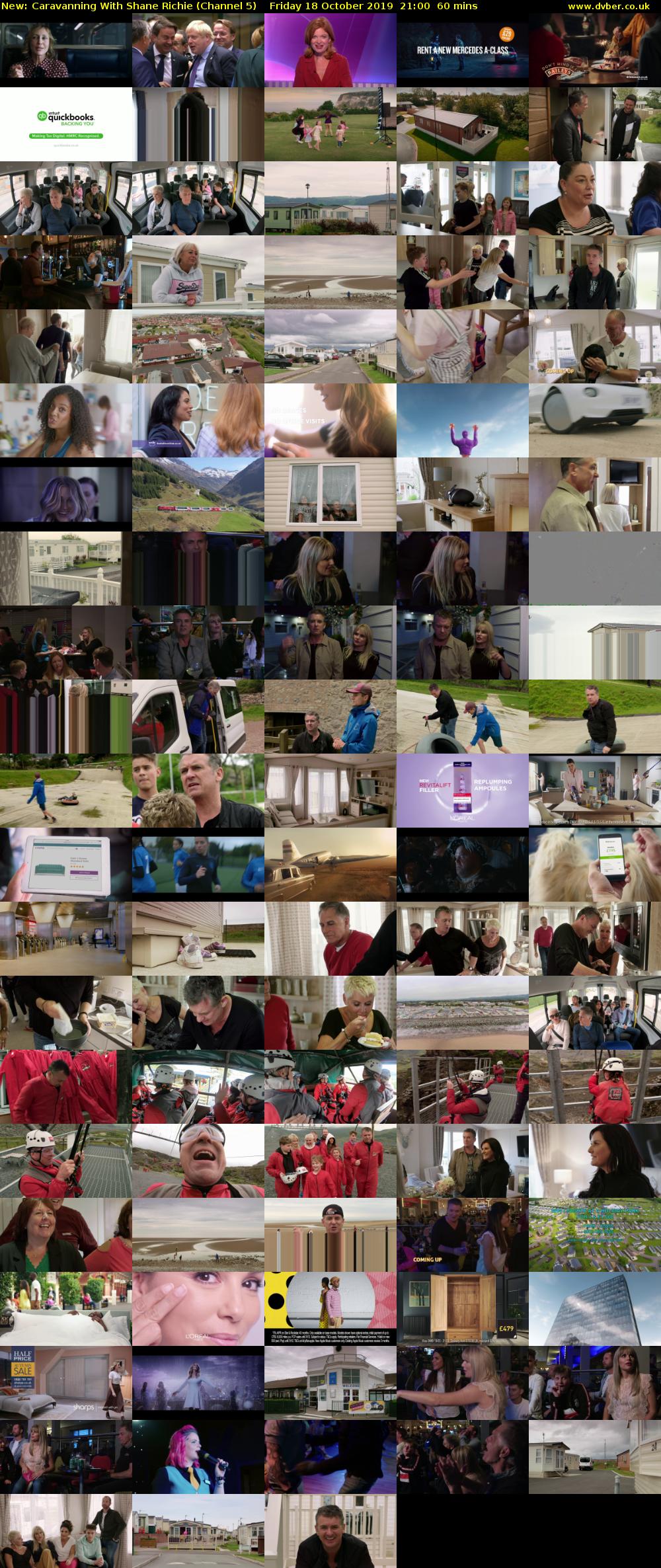 Caravanning With Shane Richie (Channel 5) Friday 18 October 2019 21:00 - 22:00