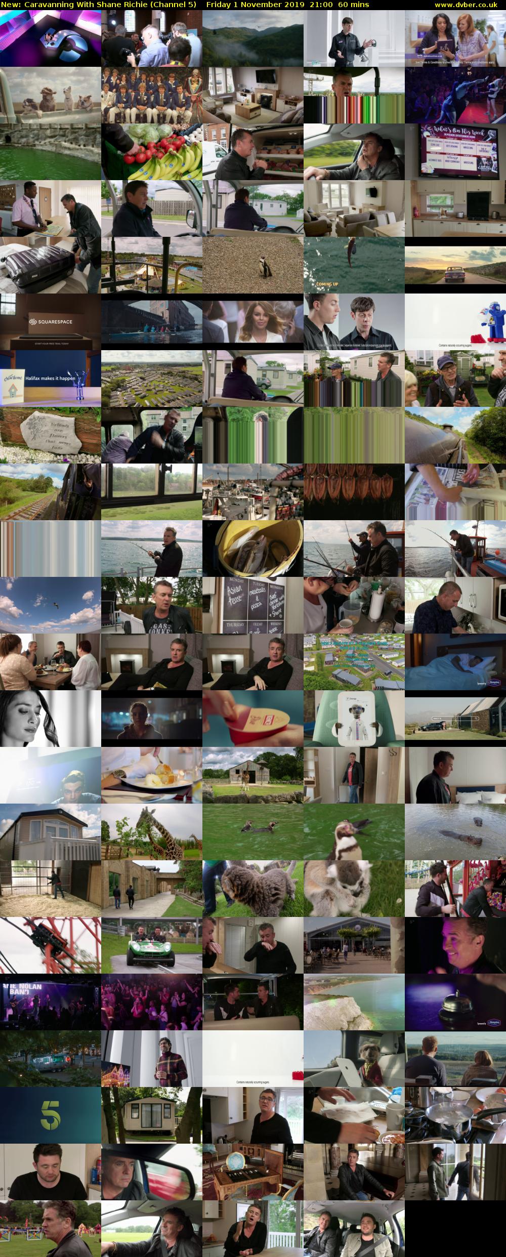 Caravanning With Shane Richie (Channel 5) Friday 1 November 2019 21:00 - 22:00