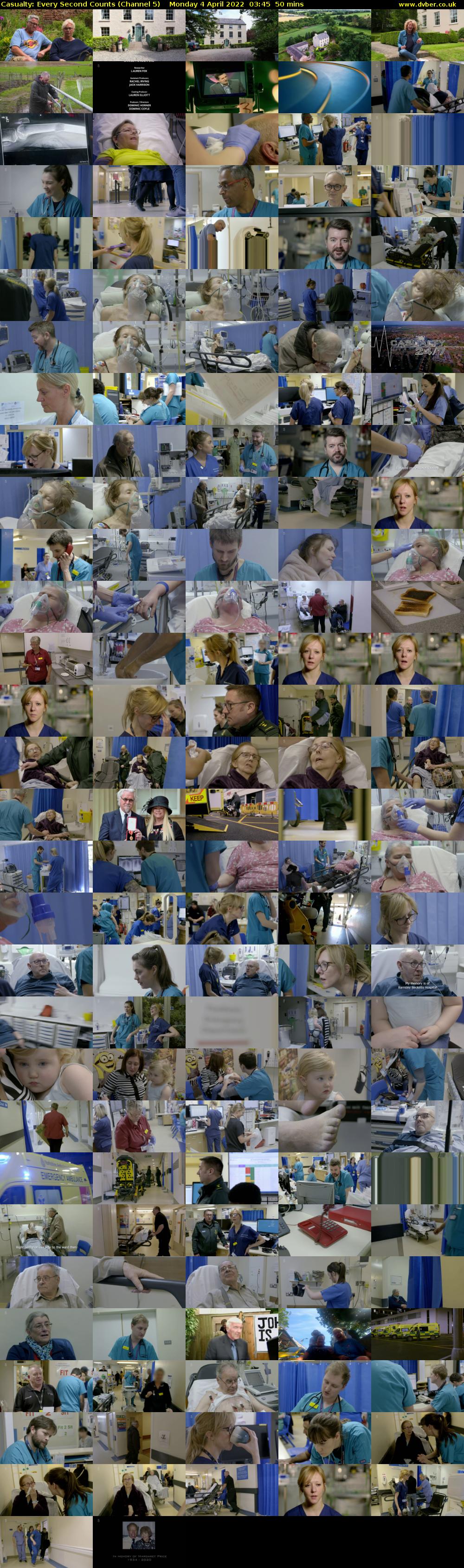 Casualty: Every Second Counts (Channel 5) Monday 4 April 2022 03:45 - 04:35