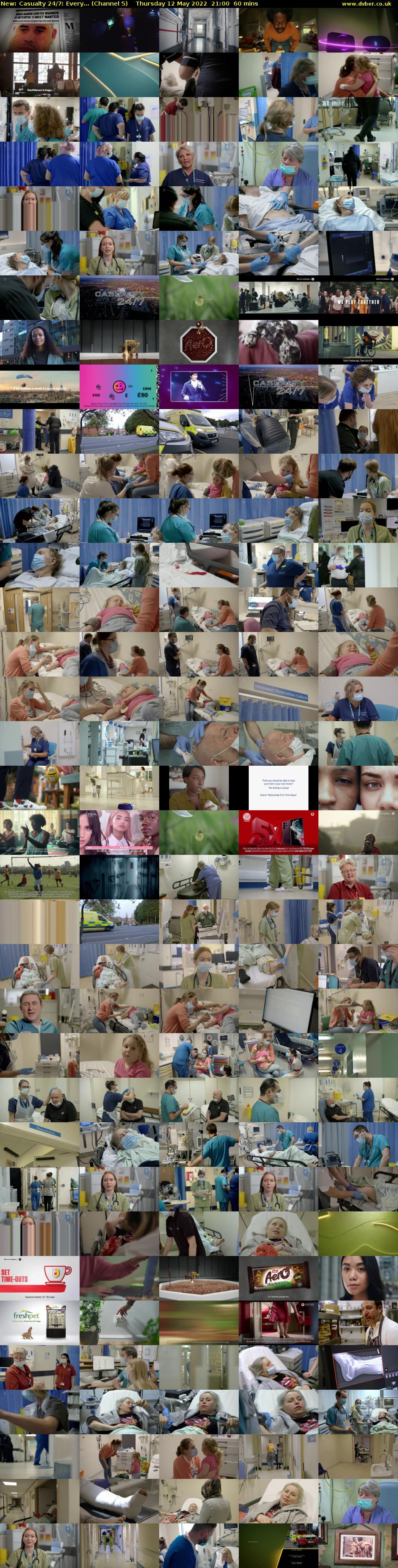 Casualty 24/7: Every... (Channel 5) Thursday 12 May 2022 21:00 - 22:00