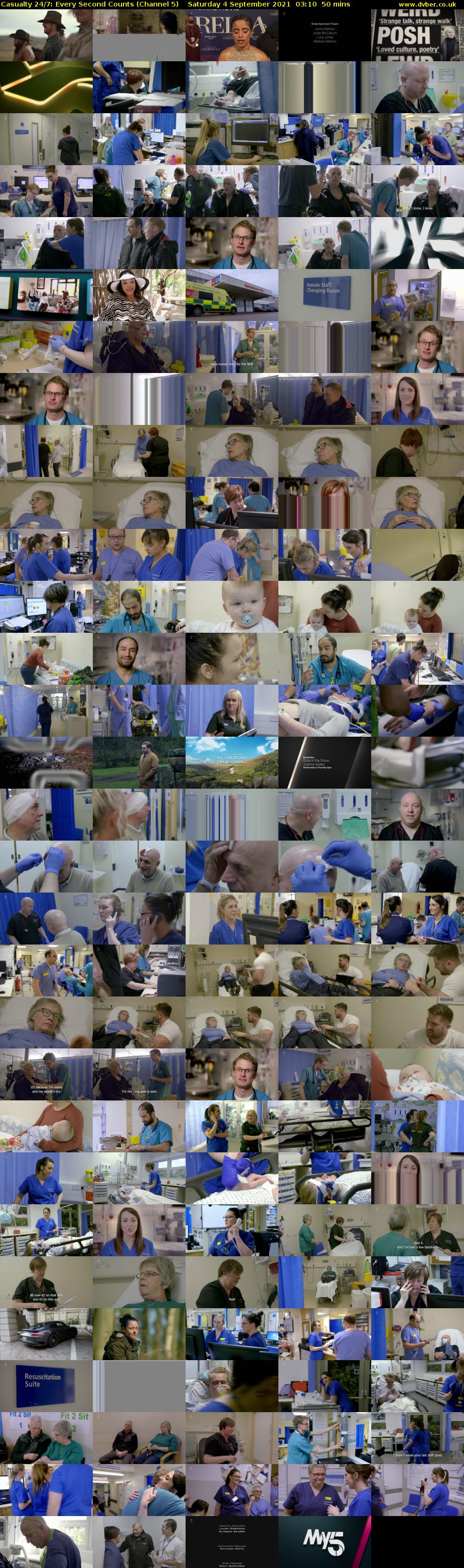 Casualty 24/7: Every Second Counts (Channel 5) Saturday 4 September 2021 03:10 - 04:00