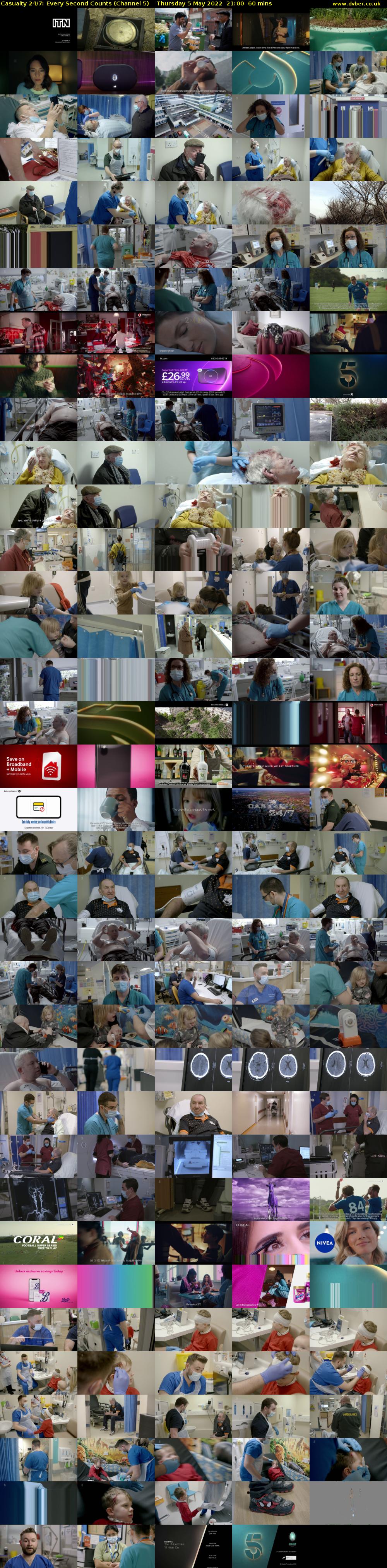 Casualty 24/7: Every Second Counts (Channel 5) Thursday 5 May 2022 21:00 - 22:00