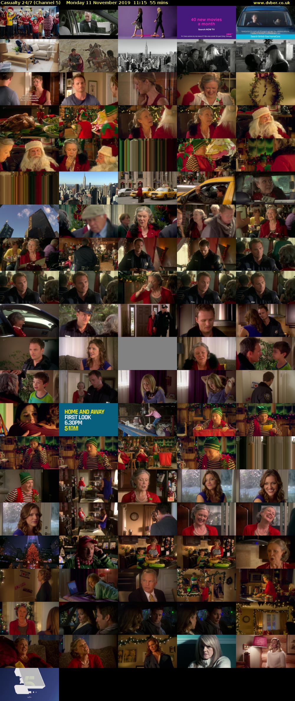 Casualty 24/7 (Channel 5) Monday 11 November 2019 11:15 - 12:10