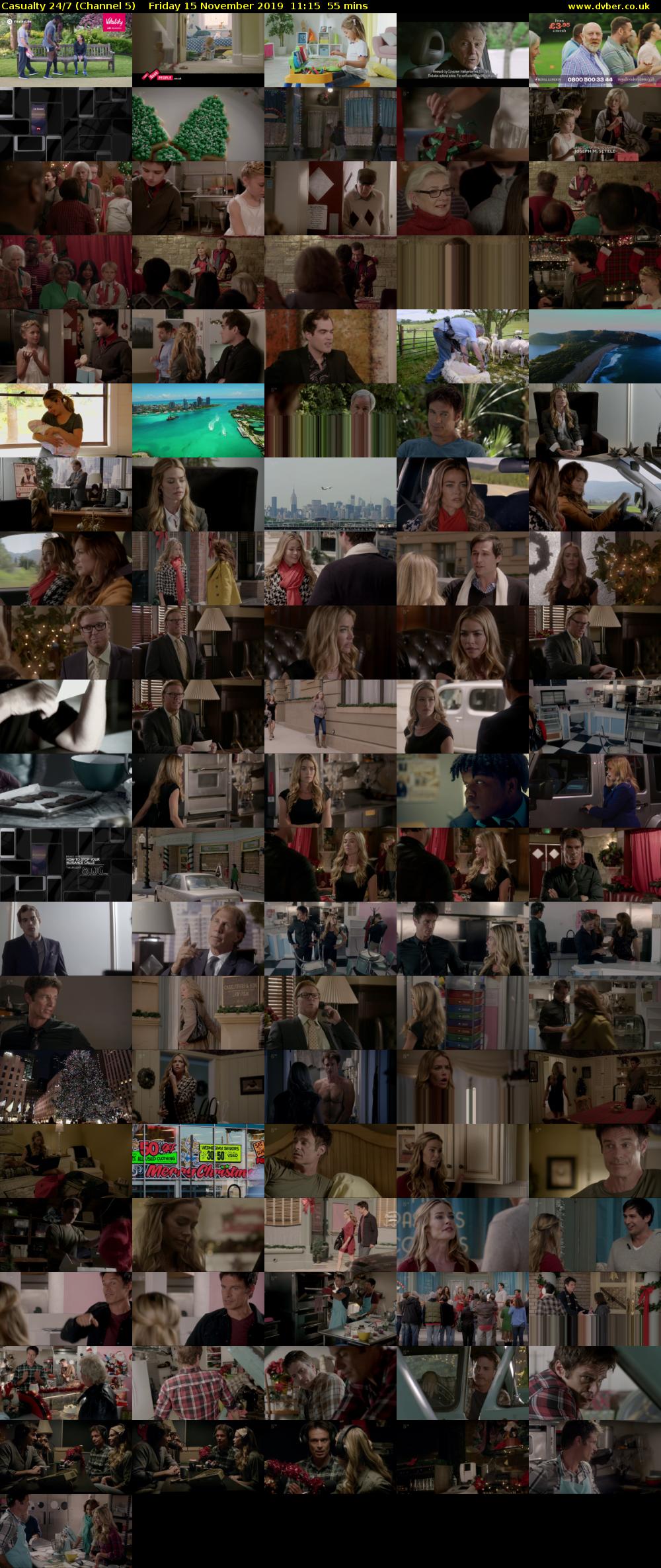 Casualty 24/7 (Channel 5) Friday 15 November 2019 11:15 - 12:10