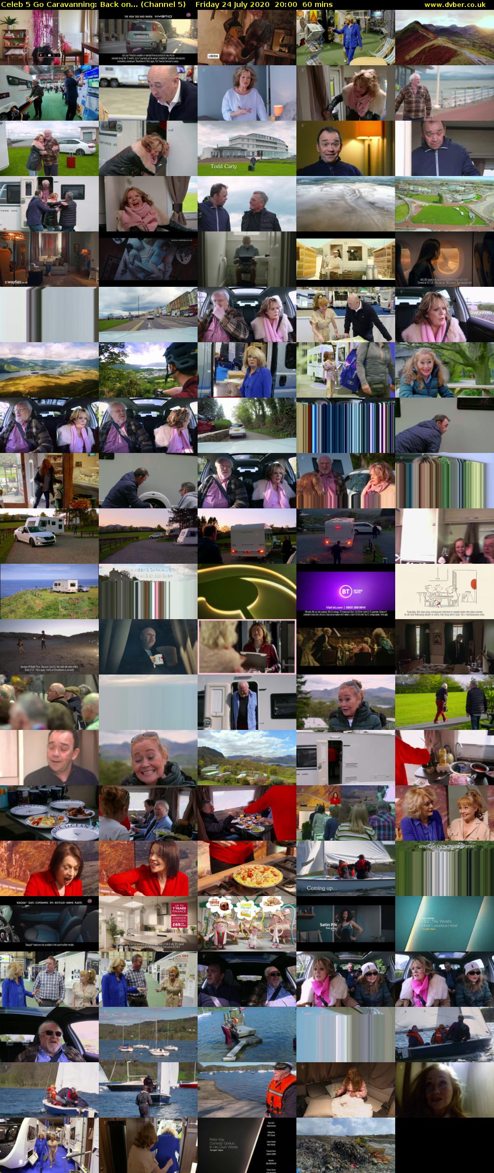 Celeb 5 Go Caravanning: Back on... (Channel 5) Friday 24 July 2020 20:00 - 21:00