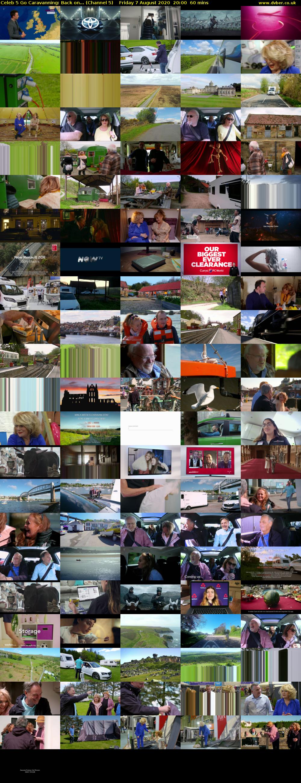 Celeb 5 Go Caravanning: Back on... (Channel 5) Friday 7 August 2020 20:00 - 21:00