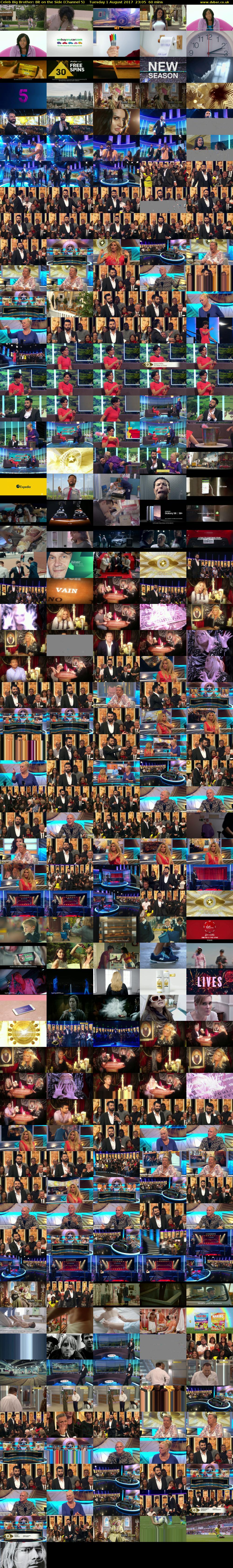 Celeb Big Brother: Bit on the Side (Channel 5) Tuesday 1 August 2017 23:05 - 00:05