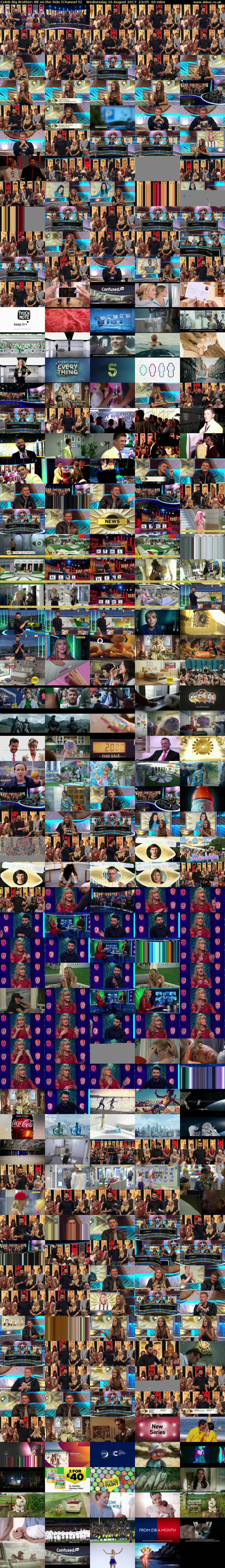 Celeb Big Brother: Bit on the Side (Channel 5) Wednesday 16 August 2017 23:05 - 00:05