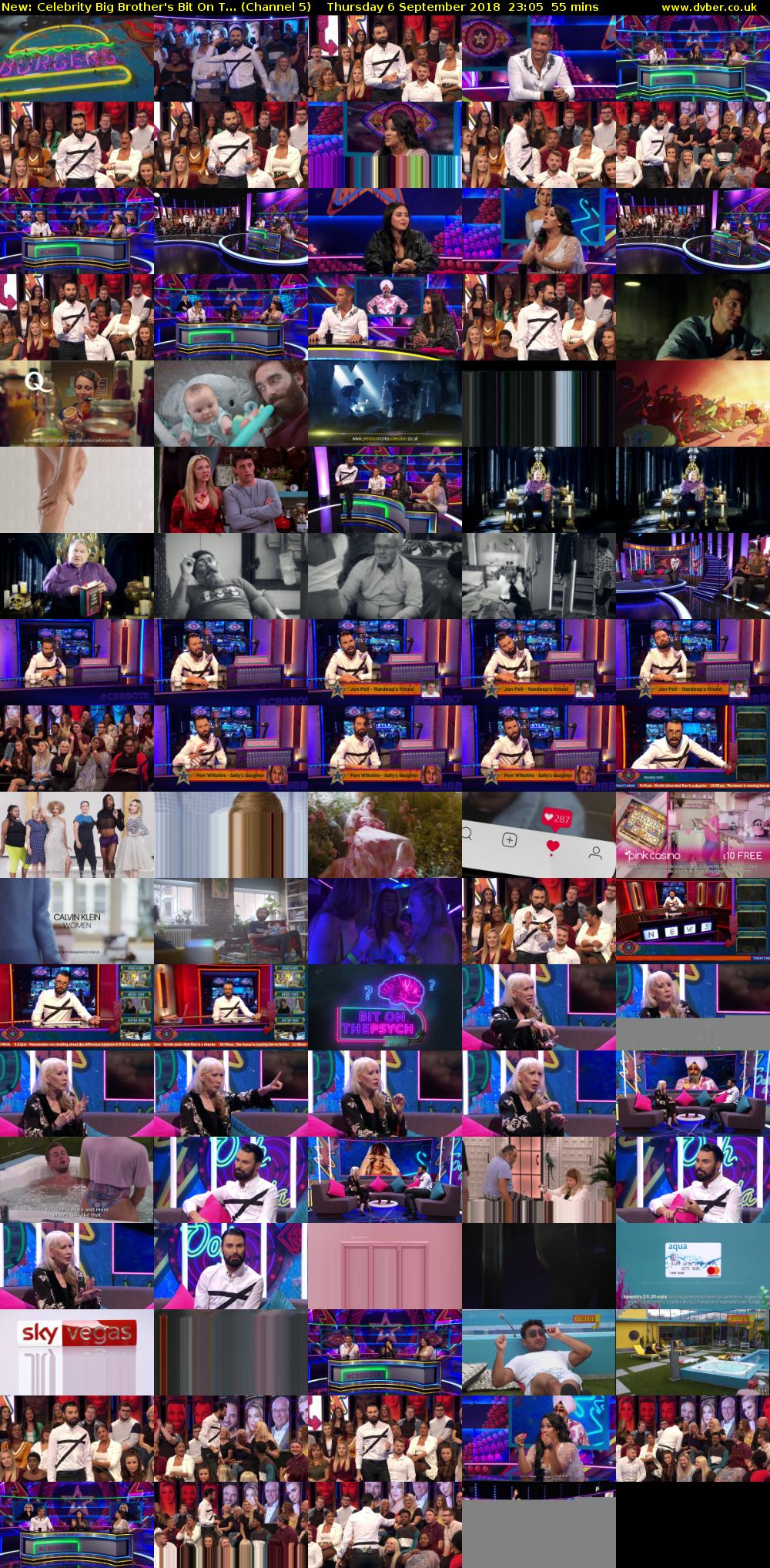 Celebrity Big Brother's Bit On T... (Channel 5) Thursday 6 September 2018 23:05 - 00:00