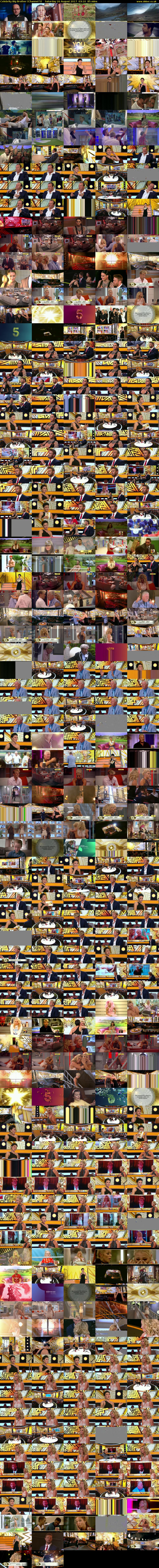 Celebrity Big Brother (Channel 5) Saturday 26 August 2017 03:10 - 04:35