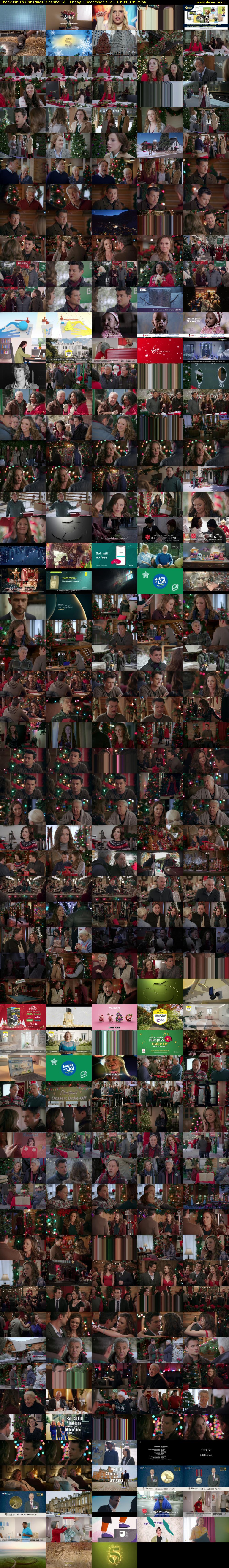 Check Inn To Christmas (Channel 5) Friday 3 December 2021 13:30 - 15:15