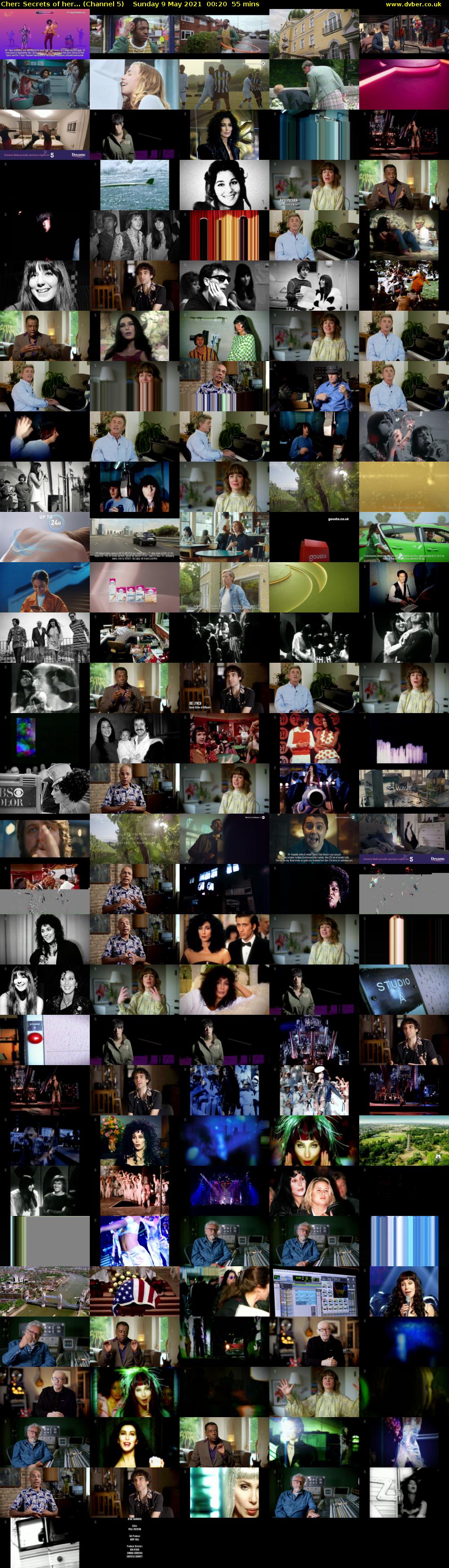 Cher: Secrets of her... (Channel 5) Sunday 9 May 2021 00:20 - 01:15