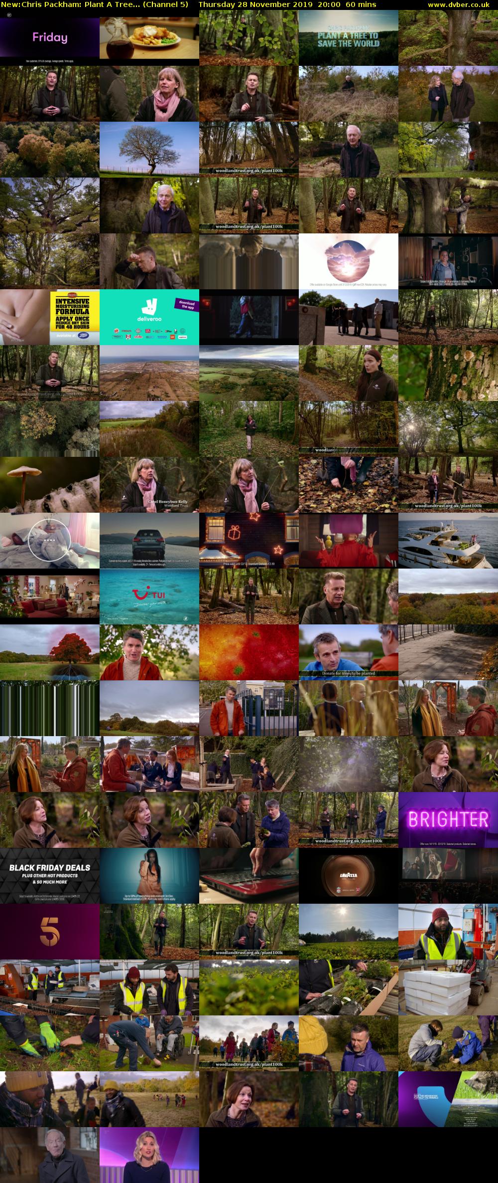 Chris Packham: Plant A Tree... (Channel 5) Thursday 28 November 2019 20:00 - 21:00