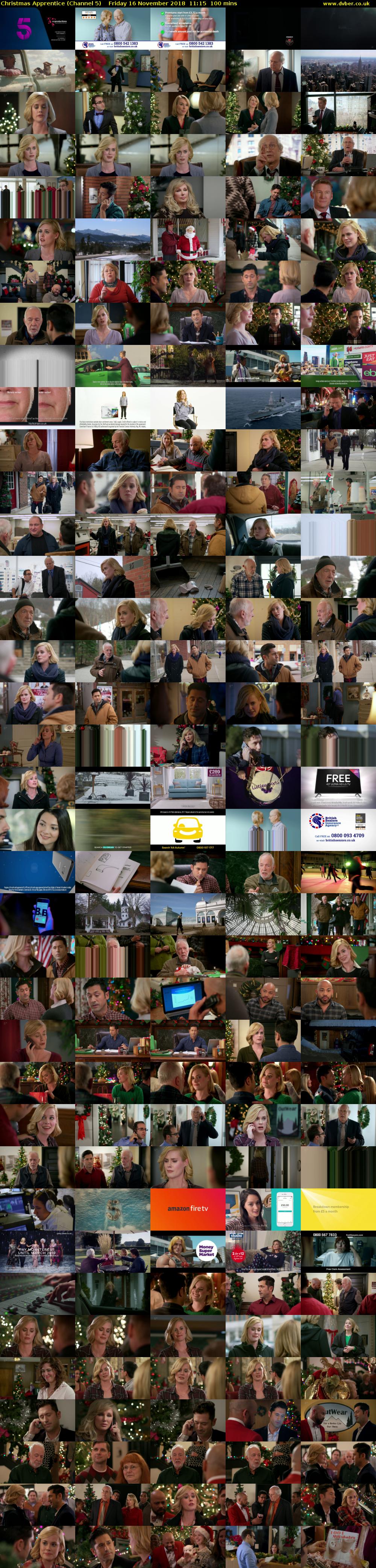 Christmas Apprentice (Channel 5) Friday 16 November 2018 11:15 - 12:55