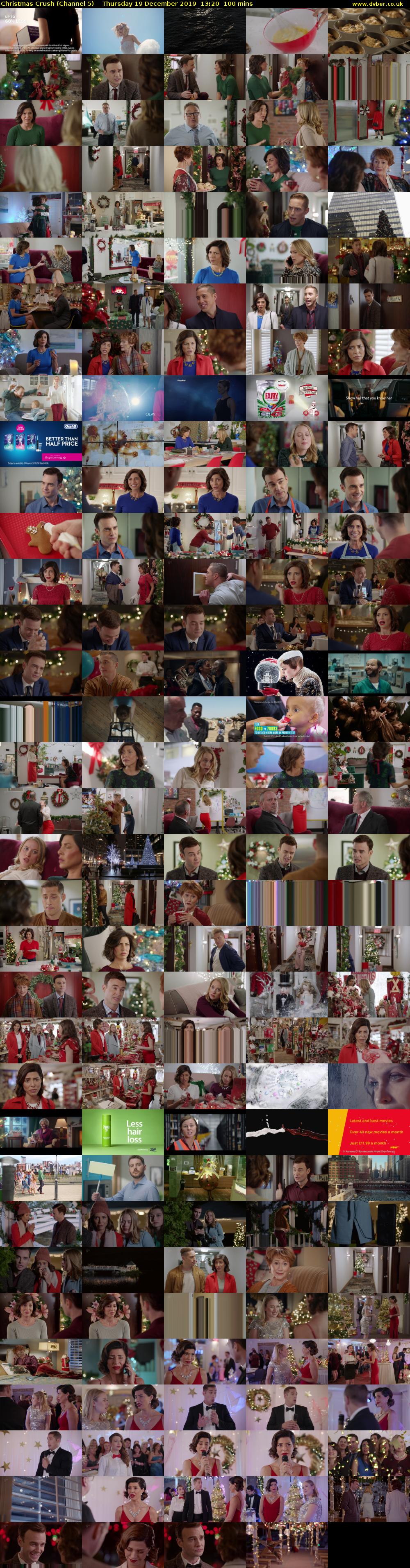 Christmas Crush (Channel 5) Thursday 19 December 2019 13:20 - 15:00