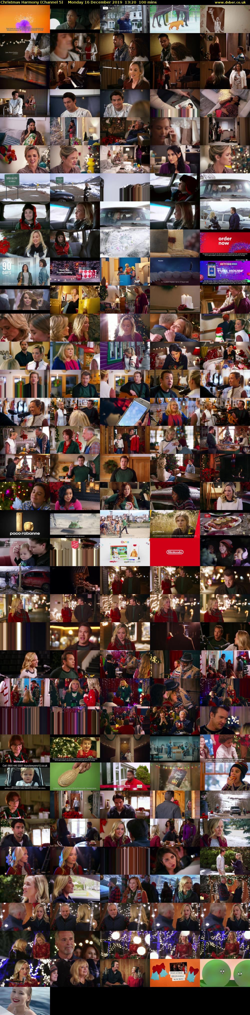 Christmas Harmony (Channel 5) Monday 16 December 2019 13:20 - 15:00