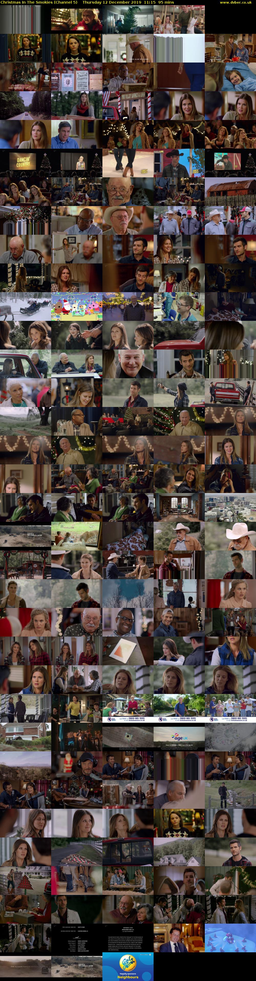 Christmas In The Smokies (Channel 5) Thursday 12 December 2019 11:15 - 12:50