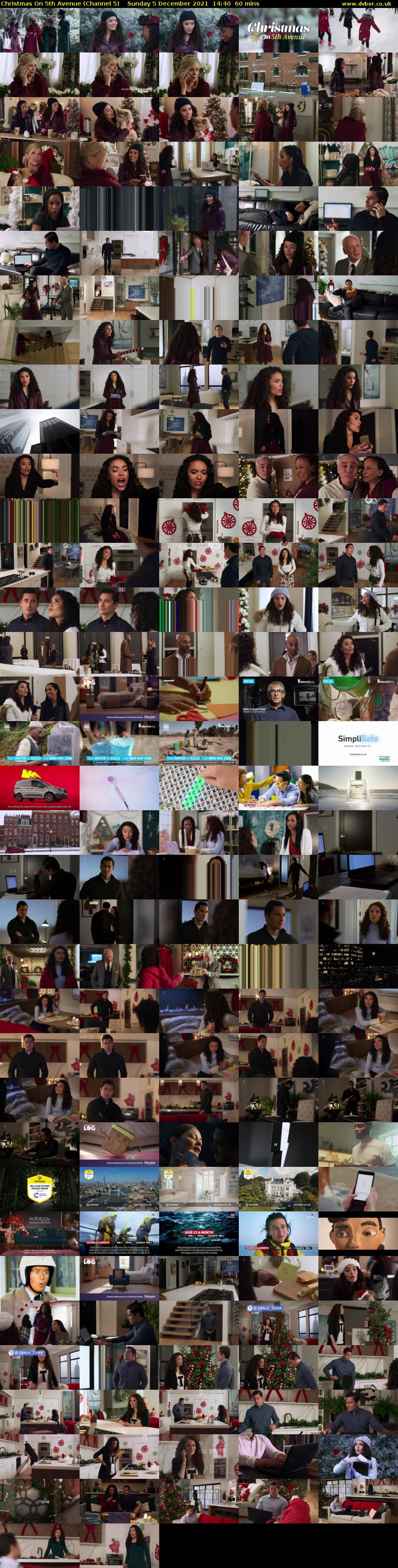 Christmas On 5th Avenue (Channel 5) Sunday 5 December 2021 14:40 - 15:40