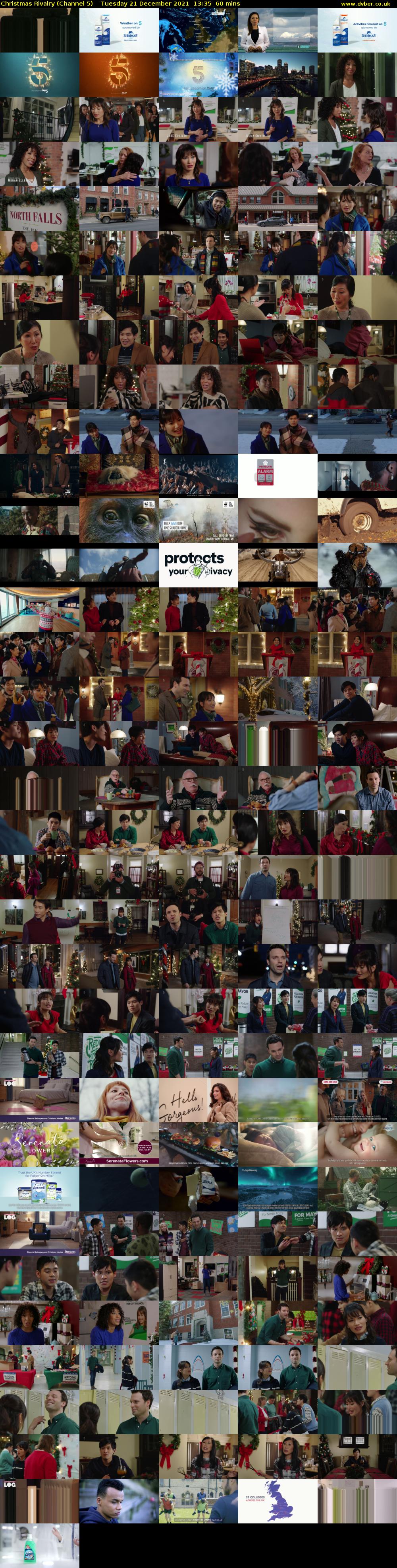 Christmas Rivalry (Channel 5) Tuesday 21 December 2021 13:35 - 14:35