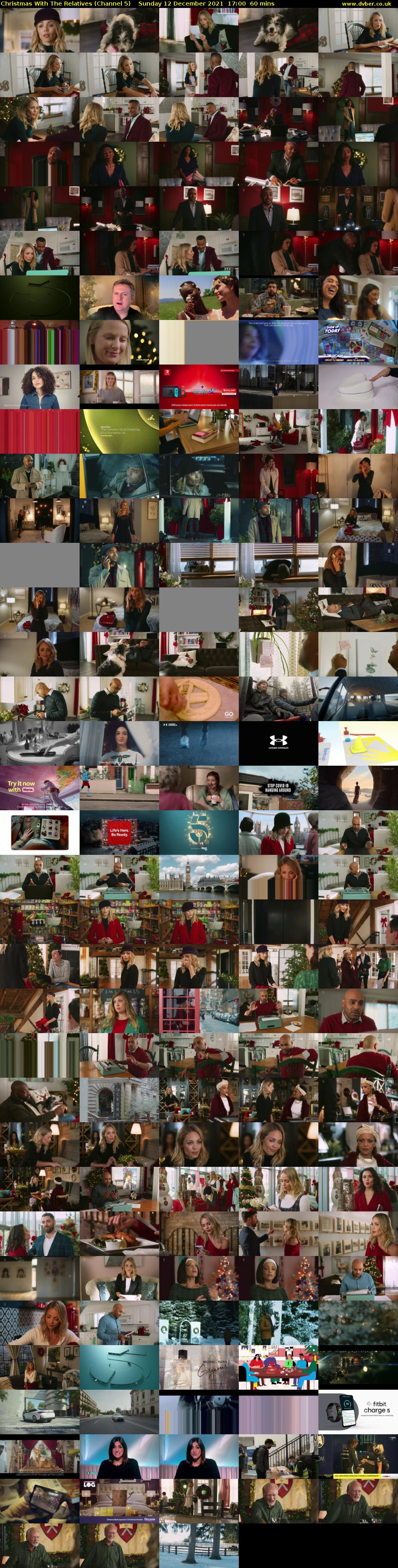 Christmas With The Relatives (Channel 5) Sunday 12 December 2021 17:00 - 18:00