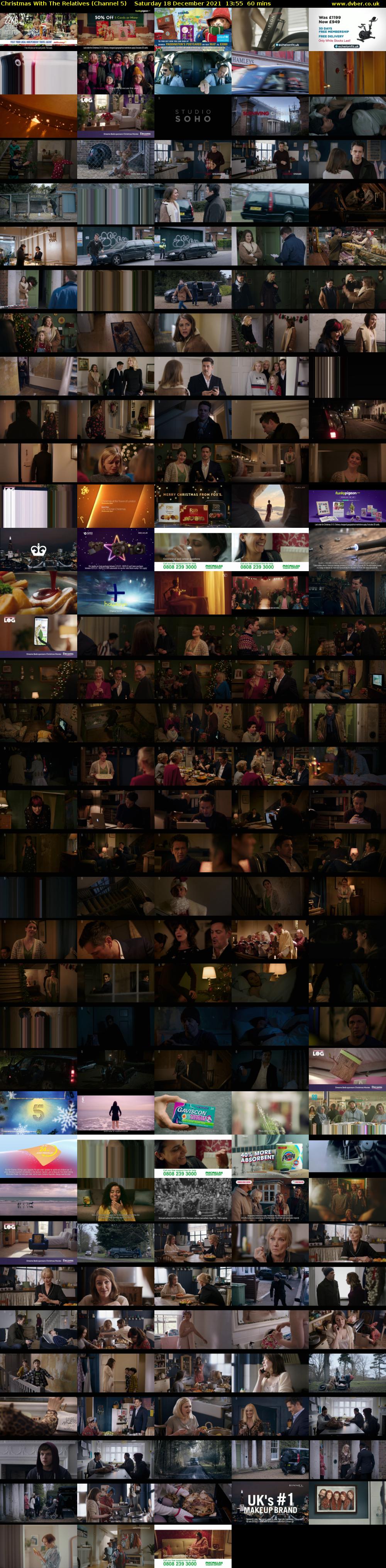 Christmas With The Relatives (Channel 5) Saturday 18 December 2021 13:55 - 14:55