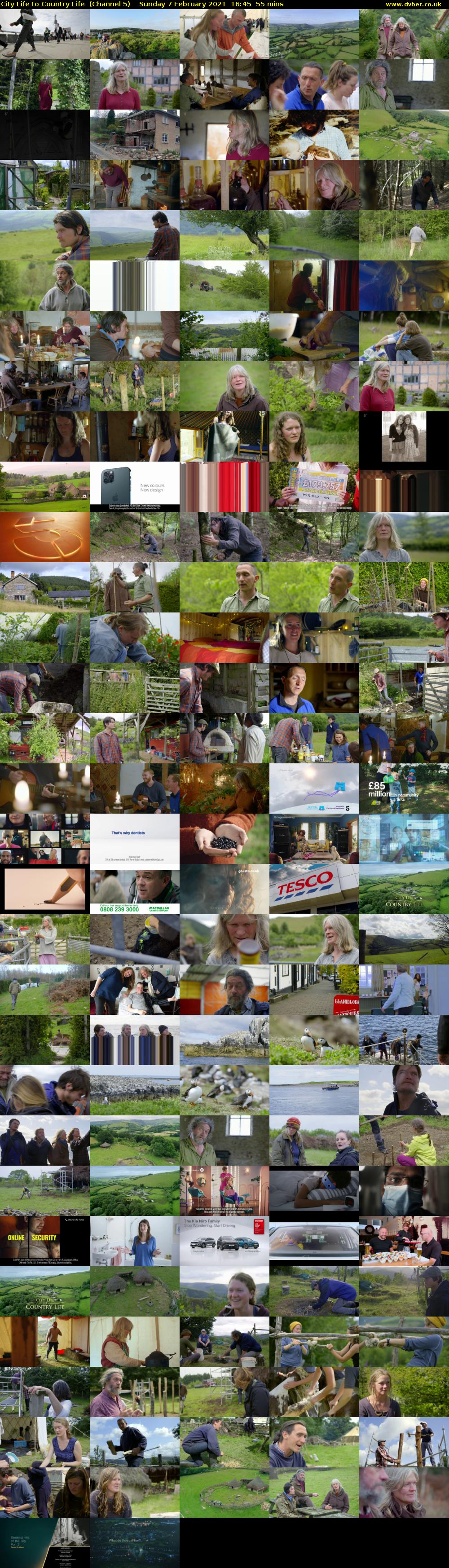 City Life to Country Life  (Channel 5) Sunday 7 February 2021 16:45 - 17:40