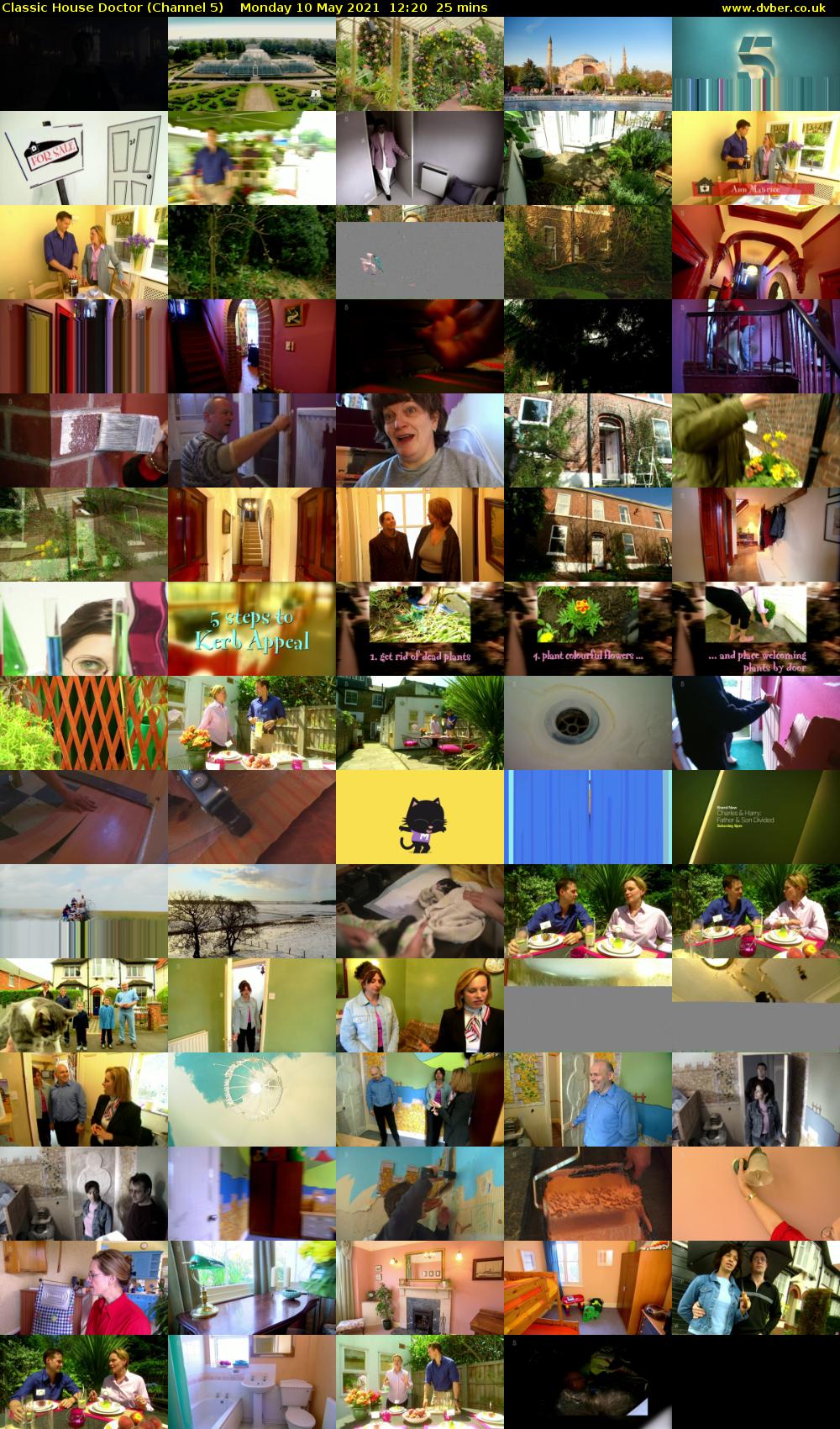 Classic House Doctor (Channel 5) Monday 10 May 2021 12:20 - 12:45