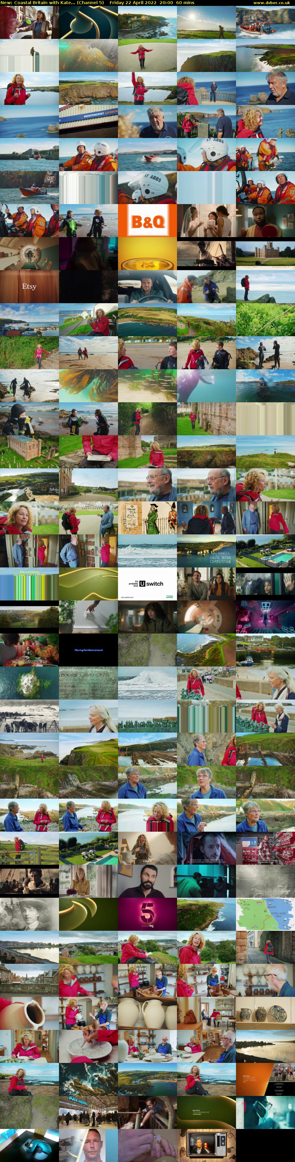 Coastal Britain with Kate... (Channel 5) Friday 22 April 2022 20:00 - 21:00