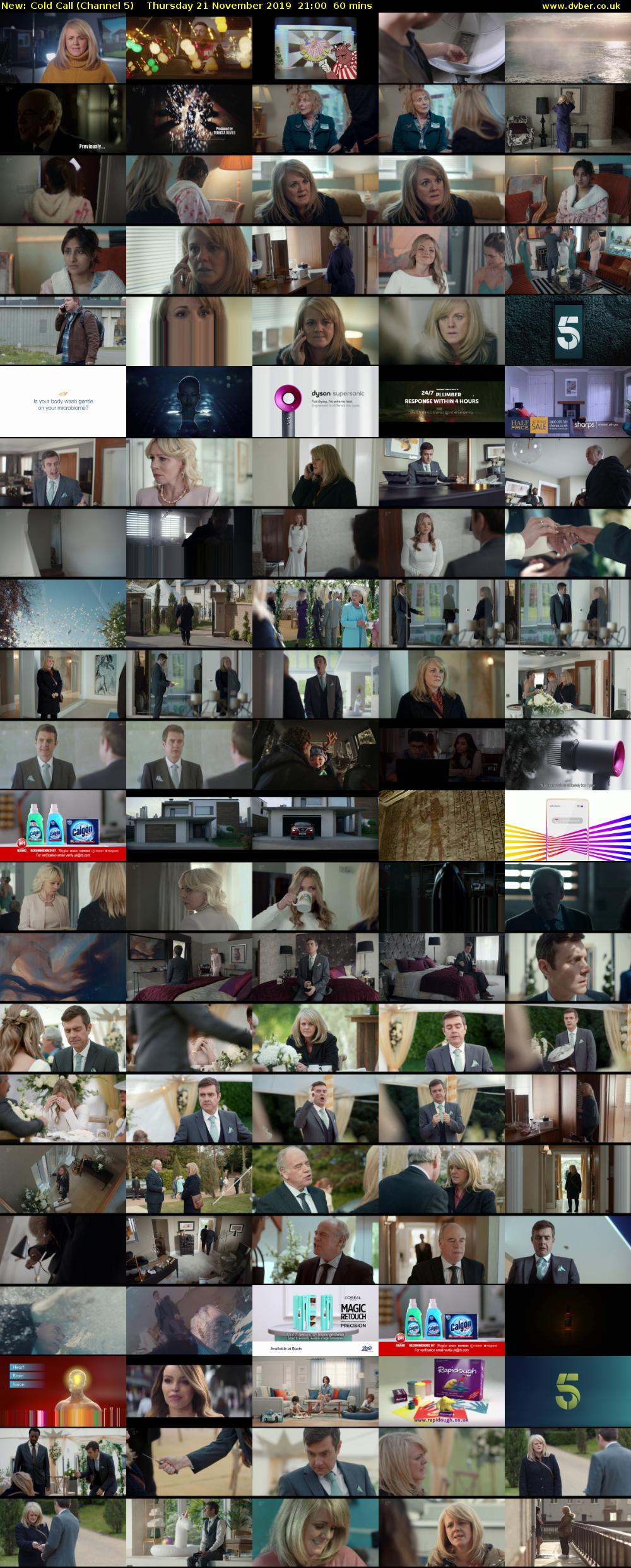 Cold Call (Channel 5) Thursday 21 November 2019 21:00 - 22:00
