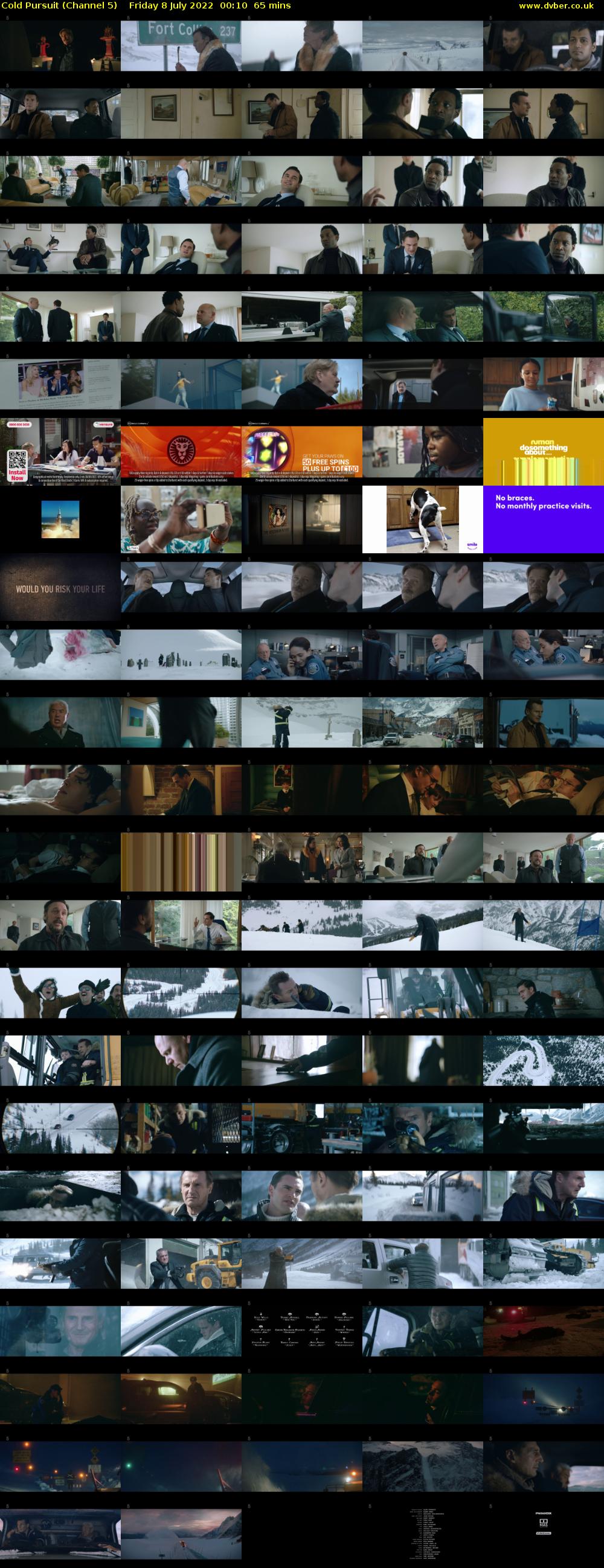 Cold Pursuit (Channel 5) Friday 8 July 2022 00:10 - 01:15