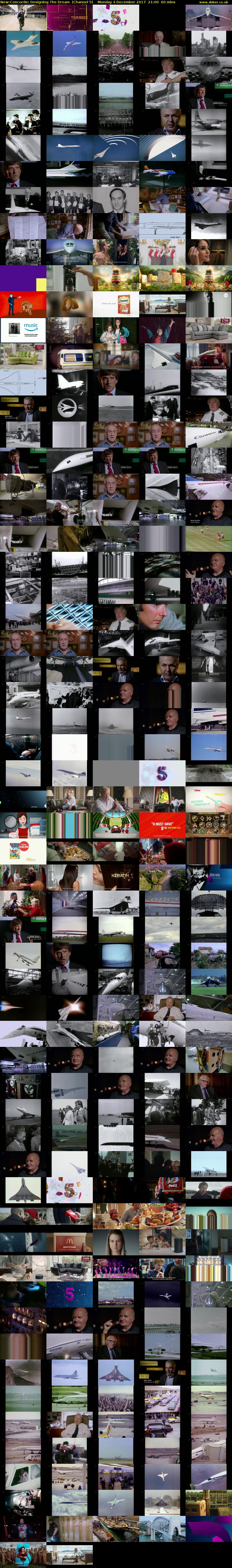 Concorde: Designing The Dream (Channel 5) Monday 4 December 2017 21:00 - 22:00