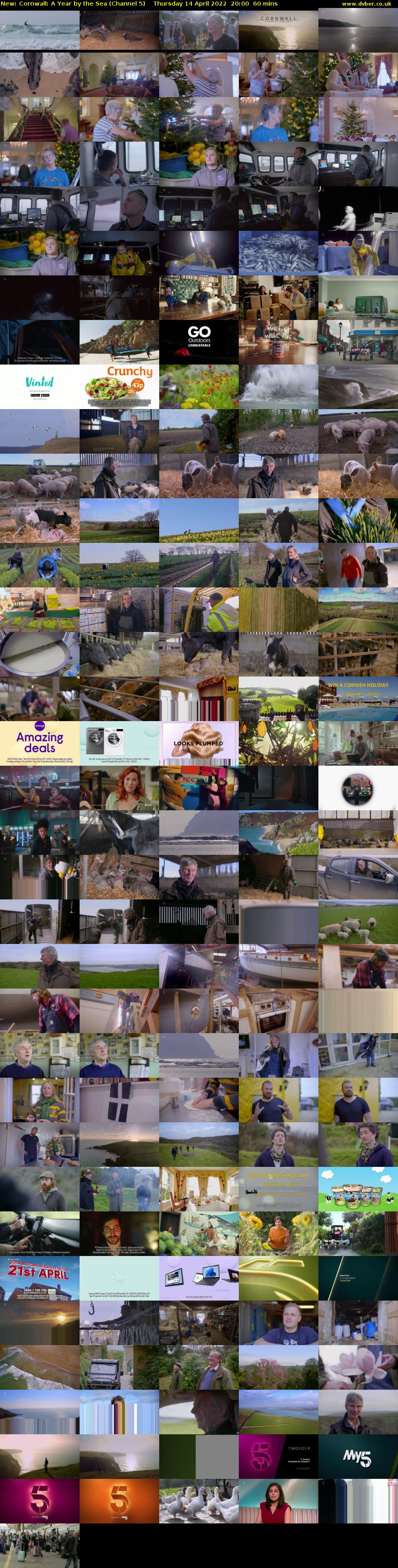 Cornwall: A Year by the Sea (Channel 5) Thursday 14 April 2022 20:00 - 21:00