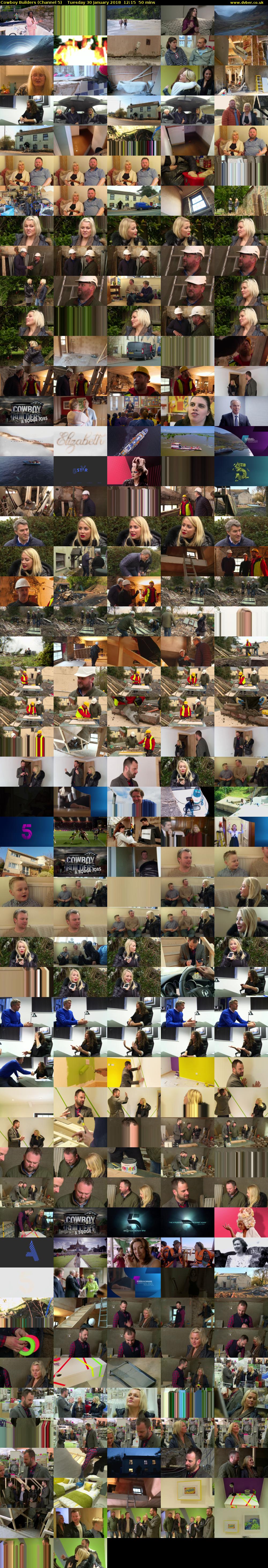 Cowboy Builders (Channel 5) Tuesday 30 January 2018 12:15 - 13:05