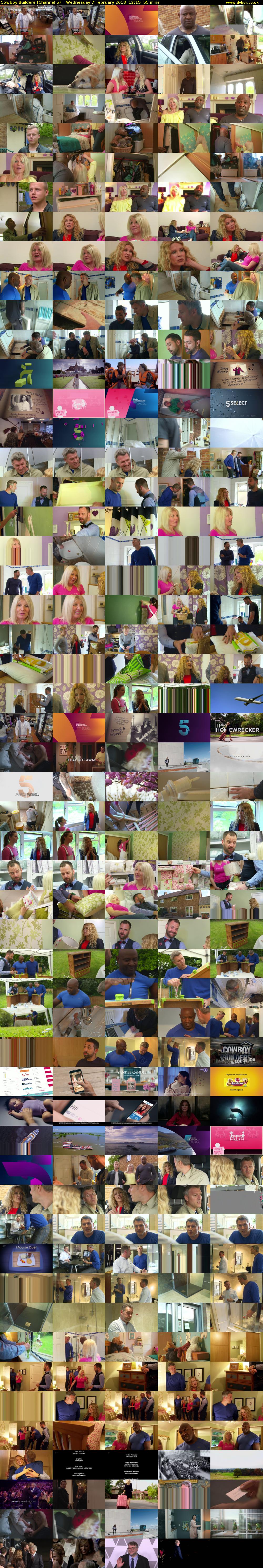 Cowboy Builders (Channel 5) Wednesday 7 February 2018 12:15 - 13:10