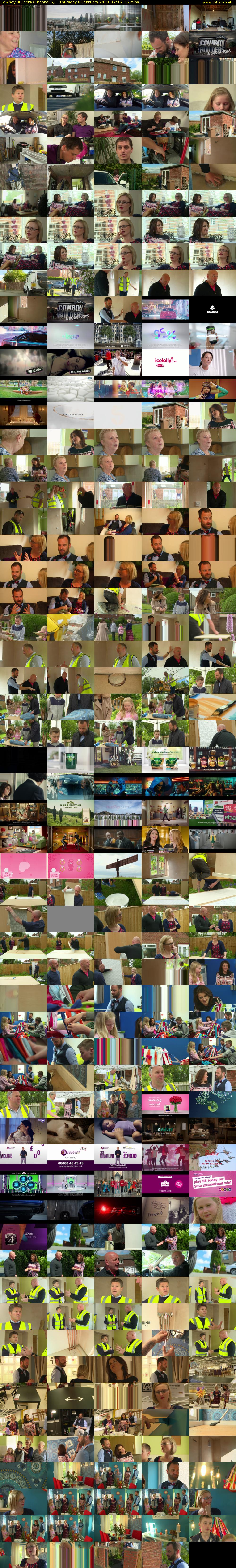 Cowboy Builders (Channel 5) Thursday 8 February 2018 12:15 - 13:10