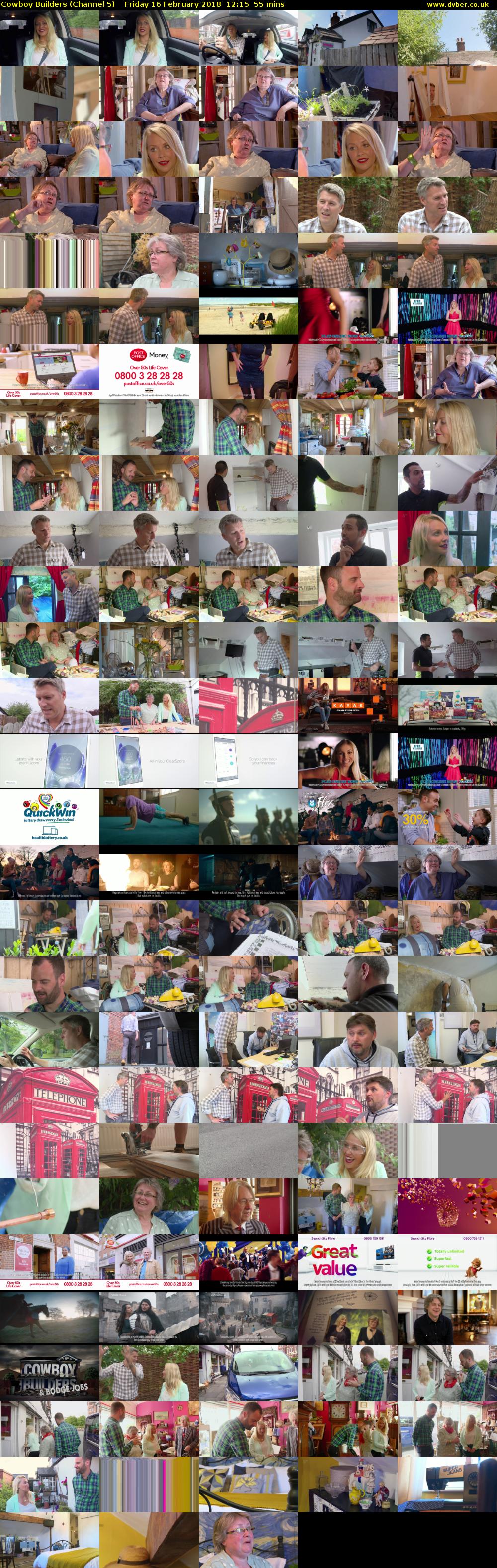 Cowboy Builders (Channel 5) Friday 16 February 2018 12:15 - 13:10