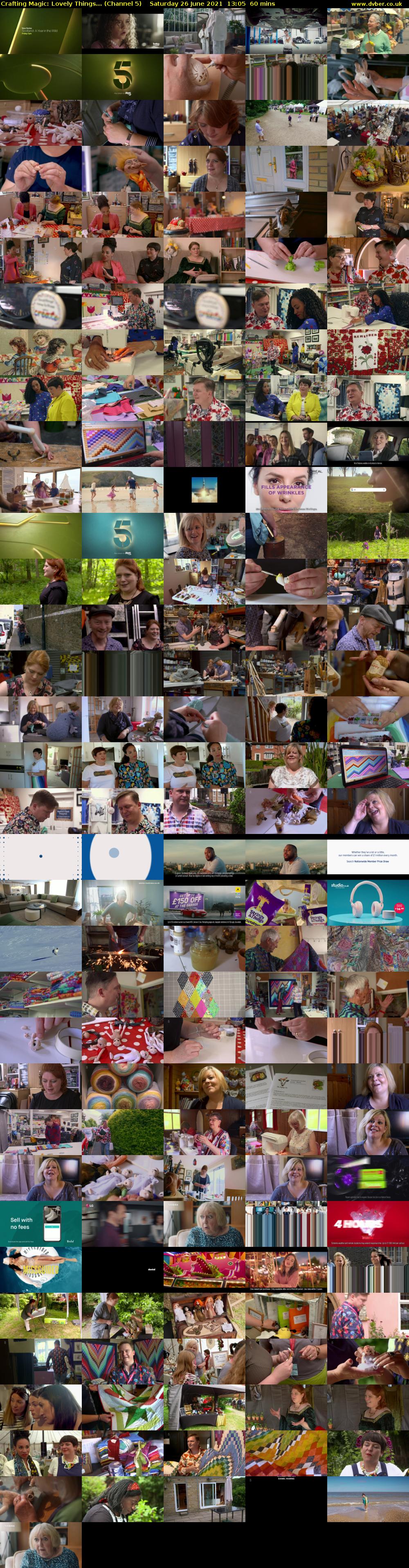 Crafting Magic: Lovely Things... (Channel 5) Saturday 26 June 2021 13:05 - 14:05