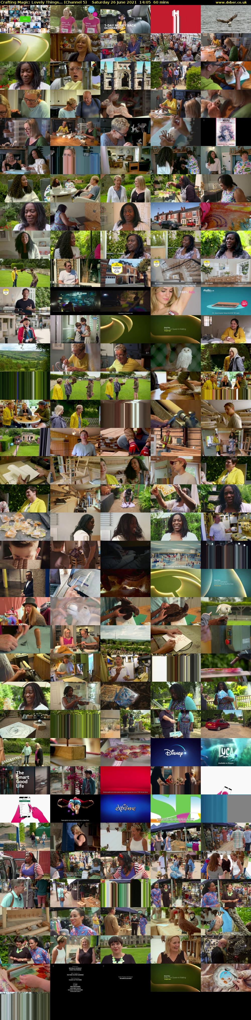 Crafting Magic: Lovely Things... (Channel 5) Saturday 26 June 2021 14:05 - 15:05