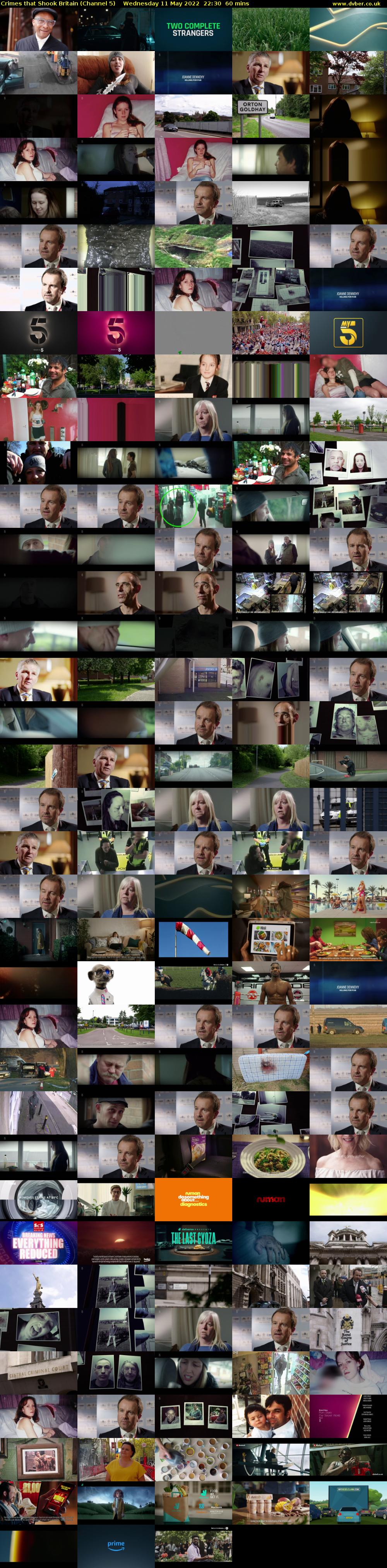 Crimes that Shook Britain (Channel 5) Wednesday 11 May 2022 22:30 - 23:30