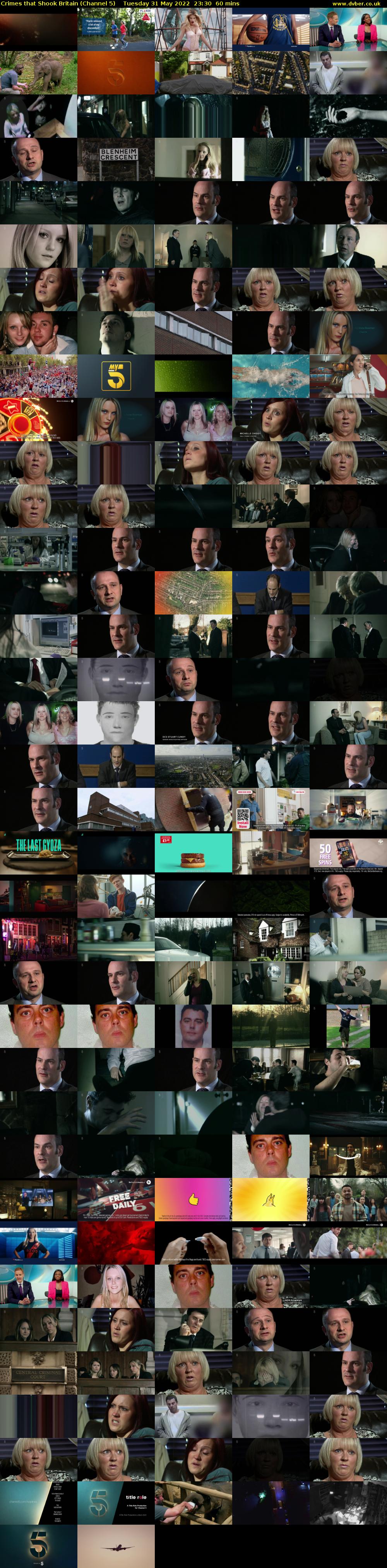Crimes that Shook Britain (Channel 5) Tuesday 31 May 2022 23:30 - 00:30