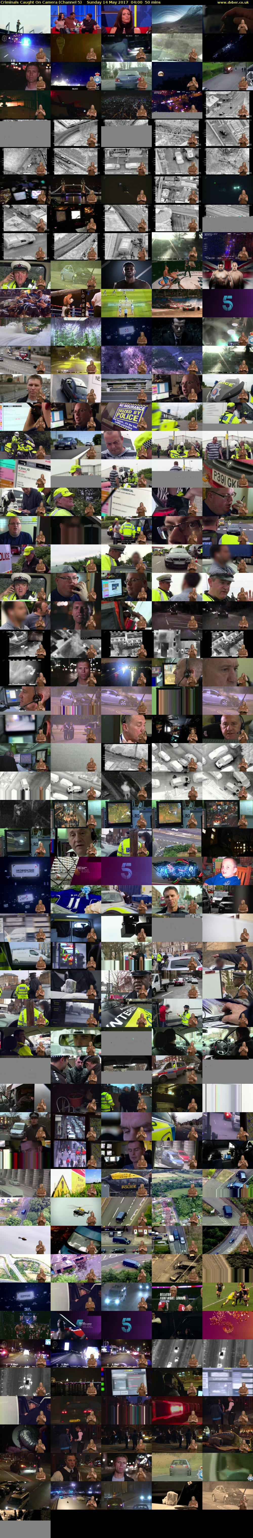 Criminals Caught On Camera (Channel 5) Sunday 14 May 2017 04:00 - 04:50