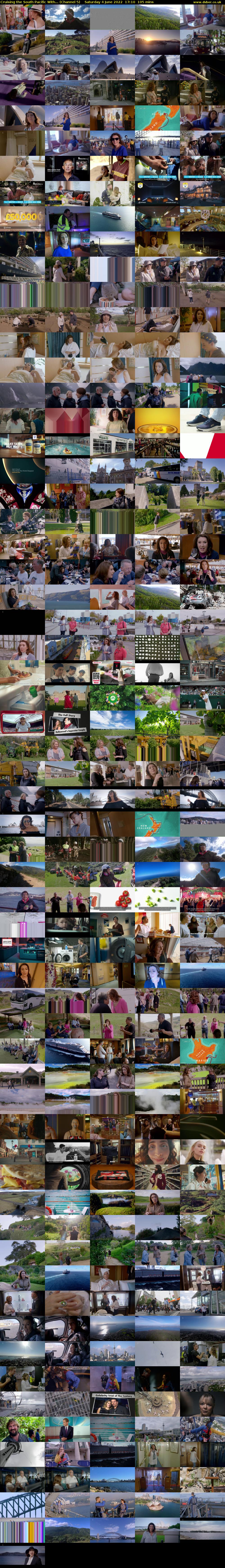 Cruising the South Pacific With... (Channel 5) Saturday 4 June 2022 17:10 - 18:55