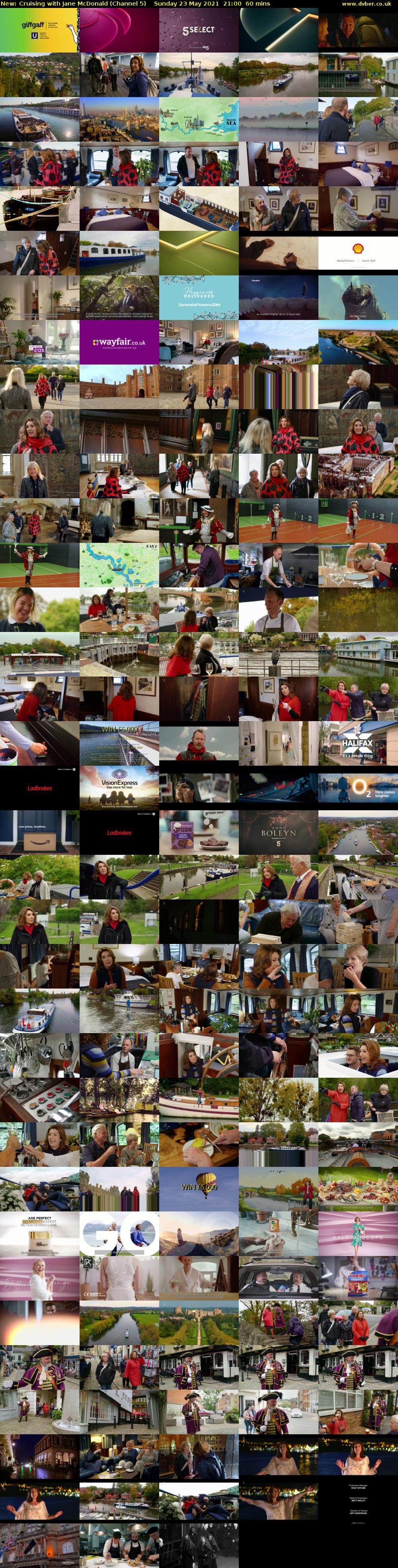 Cruising with Jane McDonald (Channel 5) Sunday 23 May 2021 21:00 - 22:00