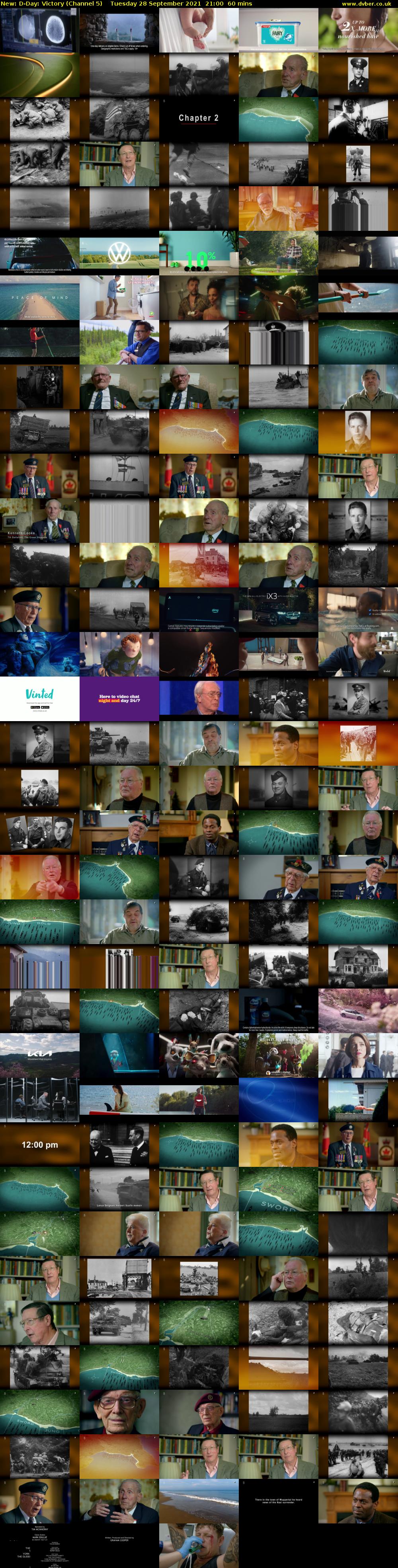 D-Day: Victory (Channel 5) Tuesday 28 September 2021 21:00 - 22:00