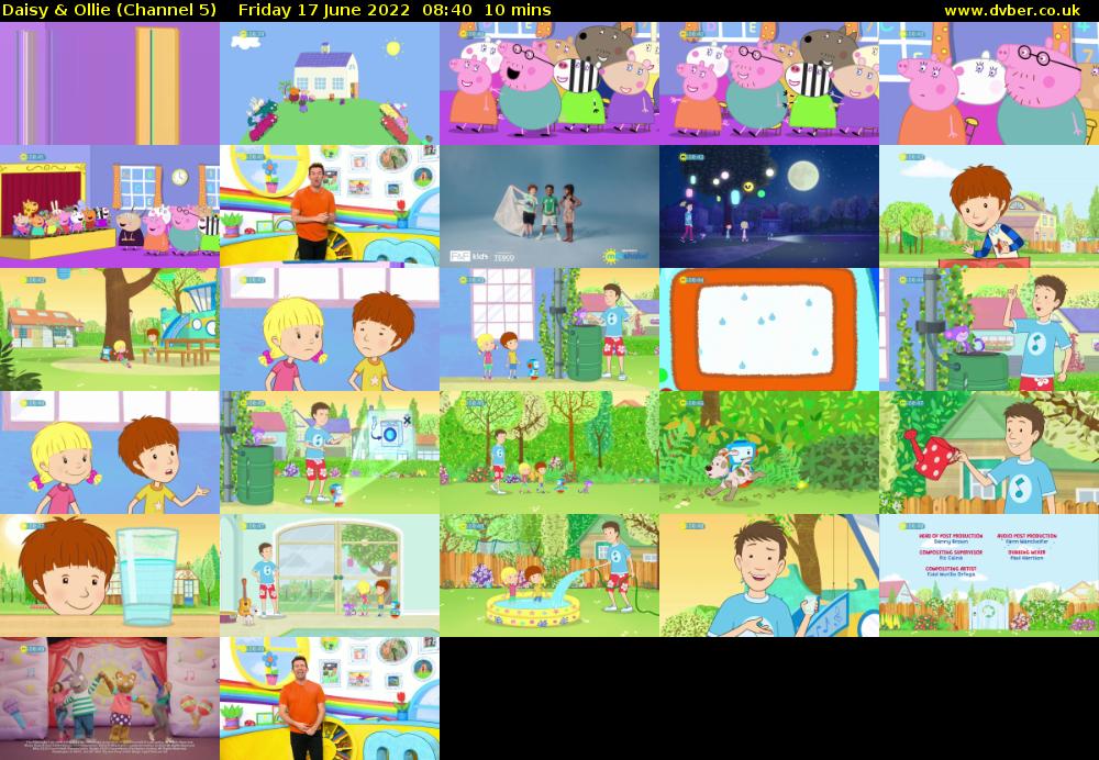 Daisy & Ollie (Channel 5) Friday 17 June 2022 08:40 - 08:50